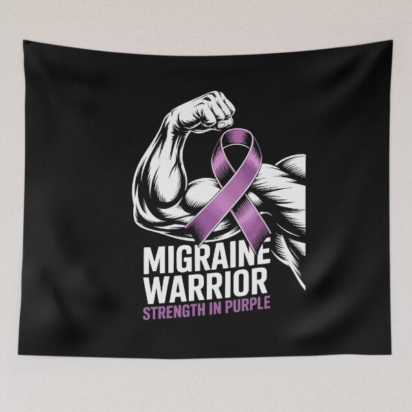 Item preview, Migraine Warrior Strength  designed and sold by jkrphoto.