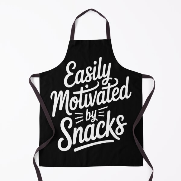 Item preview, Easily Motivated By Snacks Food Lover Energy designed and sold by StuffNestie.