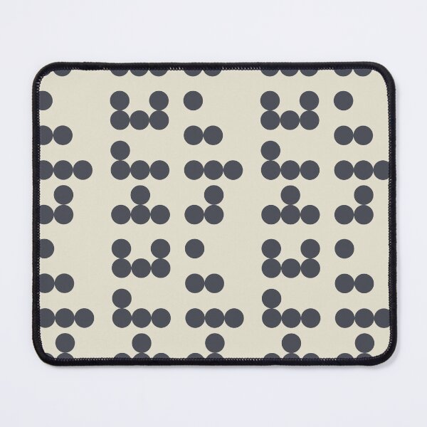 Item preview, Minimalist Braille Dot Pattern Art designed and sold by Tato's.
