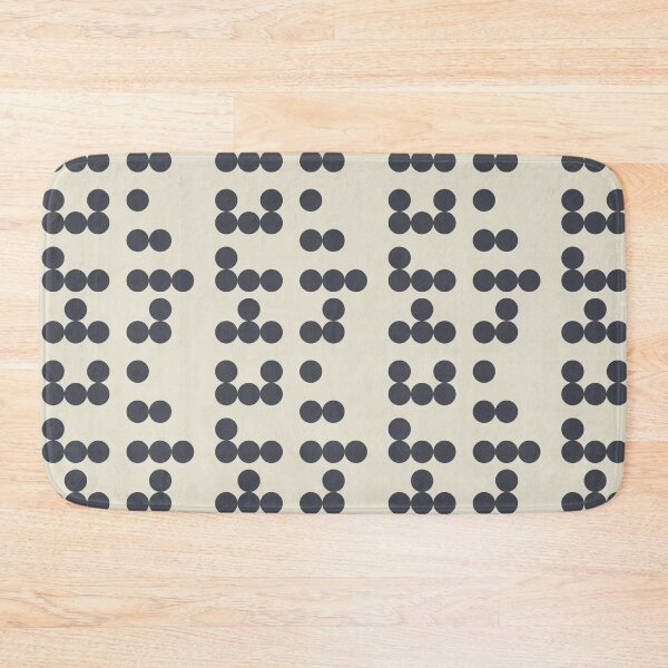 Item preview, Minimalist Braille Dot Pattern Art designed and sold by Tato's.