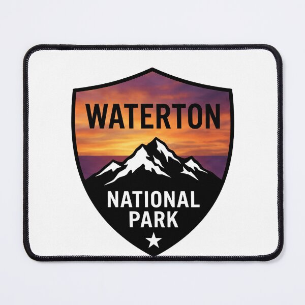 Item preview, Waterton Lakes National Park Maskinonge Wetland Way designed and sold by Simsimah26Parks.