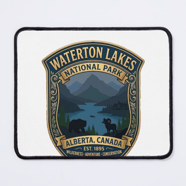 Item preview, Waterton Lakes National Park Crypt Lake Tunnel designed and sold by Simsimah26Parks.