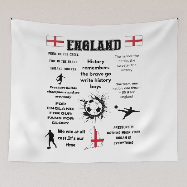 Item preview, England motivational quotes for fans designed and sold by a1qualityd.