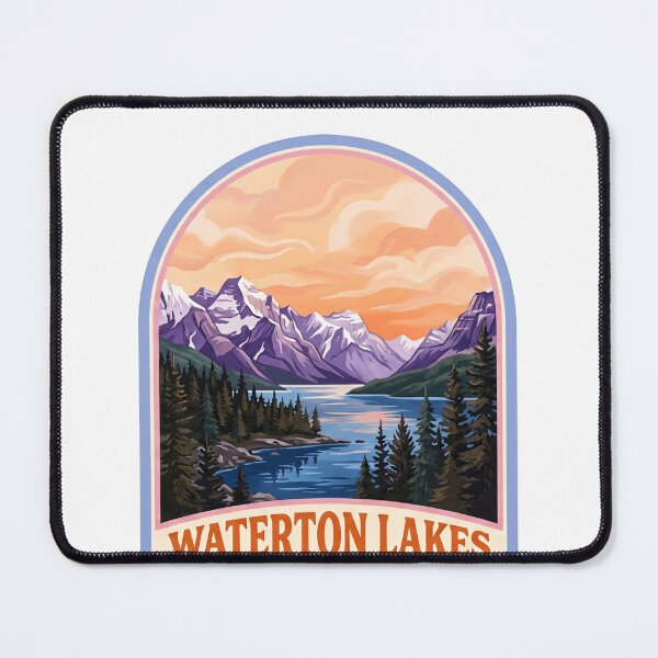 Item preview, Waterton Lakes National Park Vimy Peak Skyline designed and sold by Simsimah26Parks.
