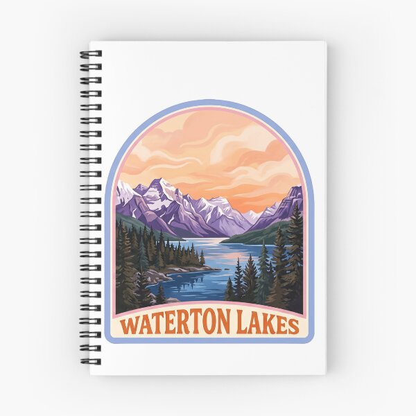 Item preview, Waterton Lakes National Park Vimy Peak Skyline designed and sold by Simsimah26Parks.