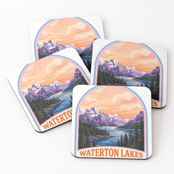 Item preview, Waterton Lakes National Park Vimy Peak Skyline designed and sold by Simsimah26Parks.