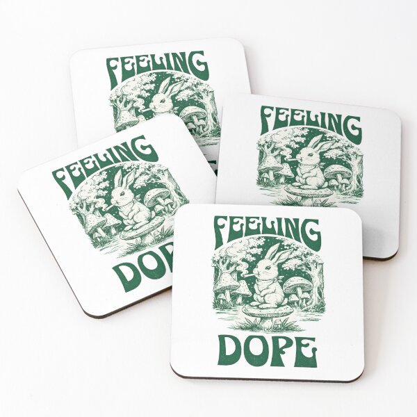 Item preview, Vintage Feeling Dope Rabbit Mushroom Psychedelic Design designed and sold by tarzbol.