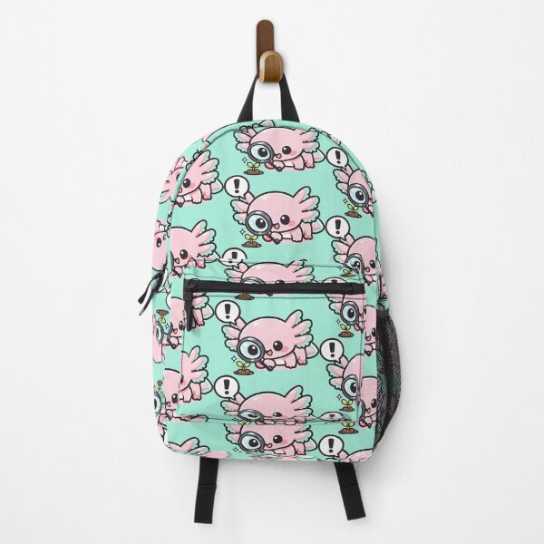 Item preview, Curious Axolotl Kawaii Art and Nature Lover Design designed and sold by SplashTastic.