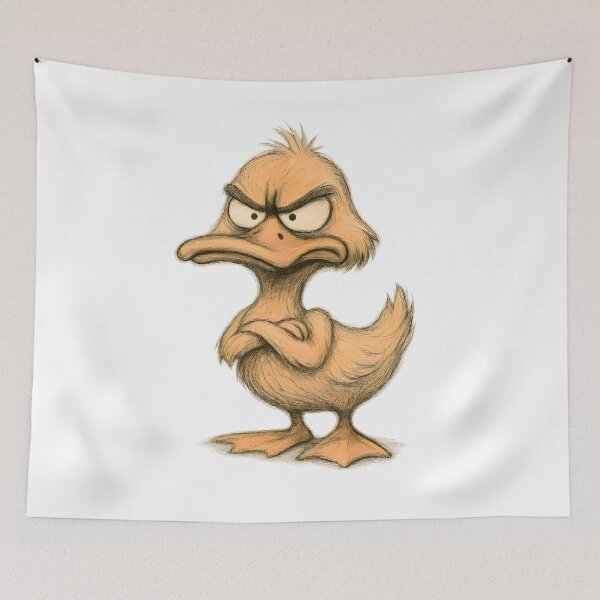 Item preview, Angry Attitude Duck designed and sold by Yomere.