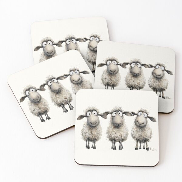Item preview, Gorgeous Sheep ' The Woolly Jumpers’ BY SHiRLeY MacARTHuR designed and sold by Shirley MacArthur Art.
