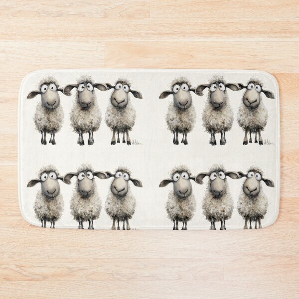 Item preview, Gorgeous Sheep ' The Woolly Jumpers’ BY SHiRLeY MacARTHuR designed and sold by Shirley MacArthur Art.