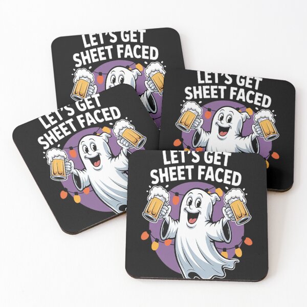 Item preview, Let's Get Sheet Faced Halloween Drinking Boos designed and sold by SignaturalGen.