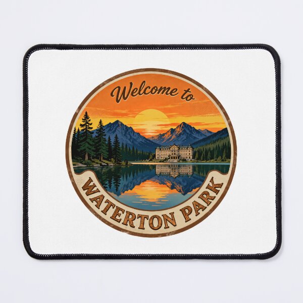 Item preview, Waterton Lakes National Park Prince of Wales Viewpoint designed and sold by Simsimah26Parks.