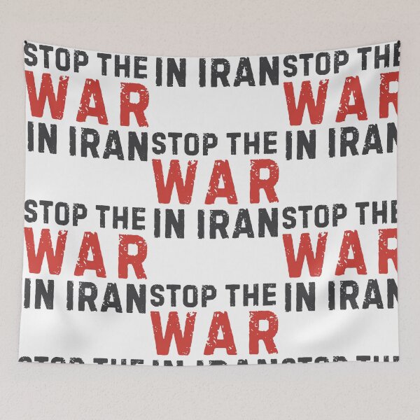 Item preview, Stop The War in Iran Vintage Iran Freedom Protest designed and sold by RDGNR.