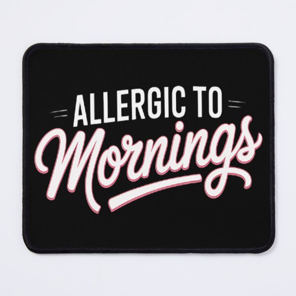 Item preview, Embrace The Night Allergic To Mornings designed and sold by StuffNestie.