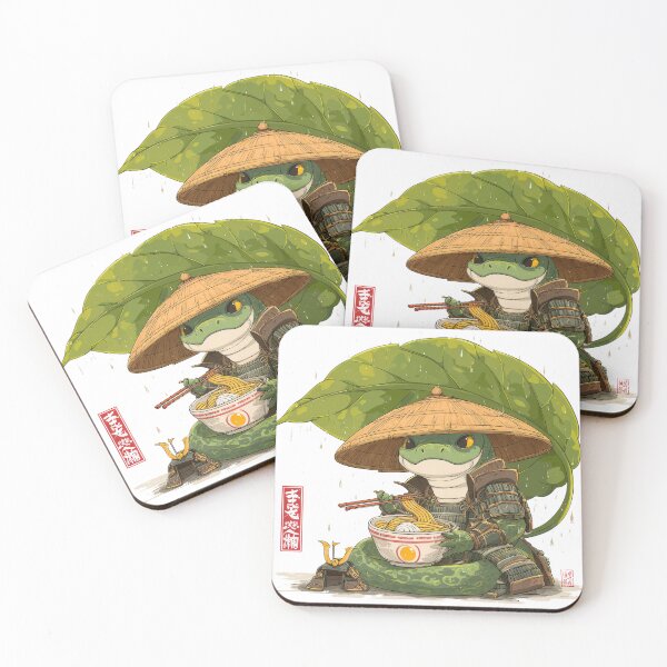 Item preview, Snake Samurai Ramen – The Quiet Noodle Guardian designed and sold by Mon!o.