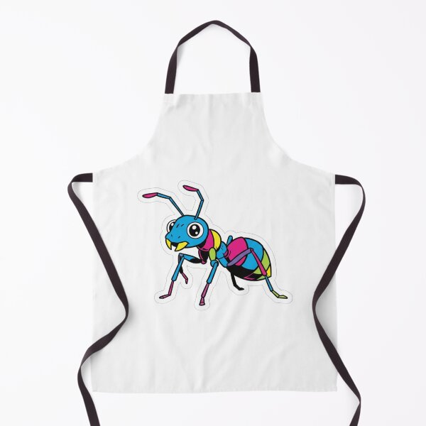 Item preview, Kawaii Blue Ant – Colorful Insect Sticker for Kids and Students designed and sold by bsbd-action.