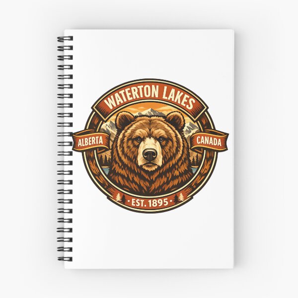 Item preview, Waterton Lakes National Park Red Rock Canyon Floor Bear designed and sold by Simsimah26Parks.