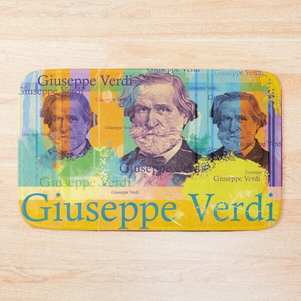 Item preview, Giuseppe Verdi: An aesthetic portrait collage for opera and music fans designed and sold by Mauswohn.