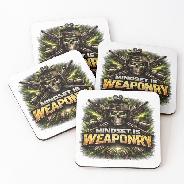 Item preview, Mindset Is Weaponry – Elite Warrior Mentality Motivation Design designed and sold by RelateAndTee.