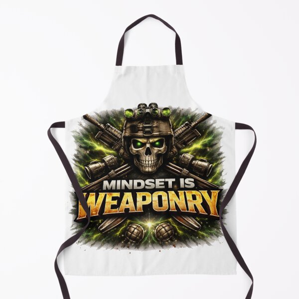Item preview, Mindset Is Weaponry – Elite Warrior Mentality Motivation Design designed and sold by RelateAndTee.