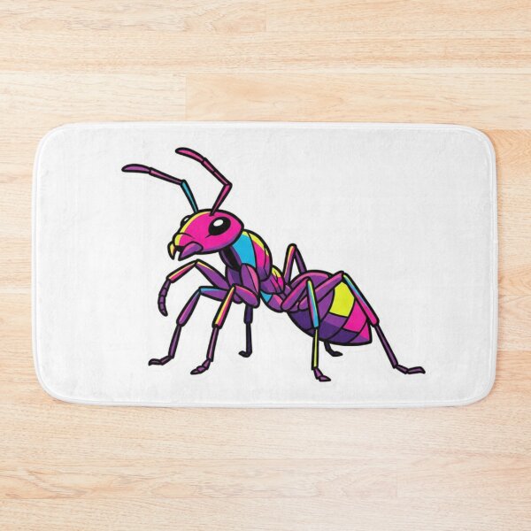 Item preview, Neon Colored Ant – Pop Art Style Sticker for Young People designed and sold by bsbd-action.