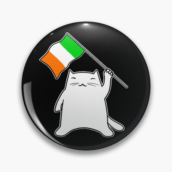 Item preview, Irish flag cat designed and sold by eri-morie.