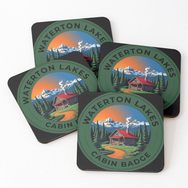 Item preview, Waterton Lakes National Park Bertha Lake Basin designed and sold by Simsimah26Parks.