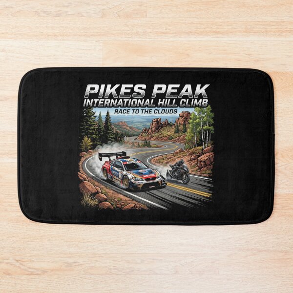 Item preview, Pikes Peak Mountain Motorsport Scene Artwork designed and sold by enzoade.