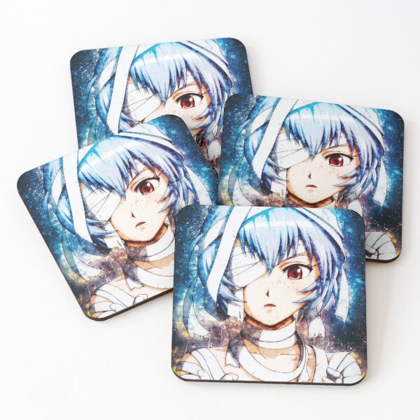 Item preview, Rei Neon Genesis Evangelion Blue Quiet Resolve designed and sold by mildaclairmo.