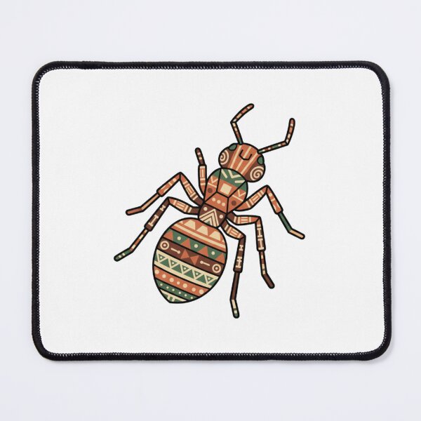 Item preview, Ant with Ethnic Patterns – Tribal Art Design for Culture Lovers designed and sold by bsbd-action.