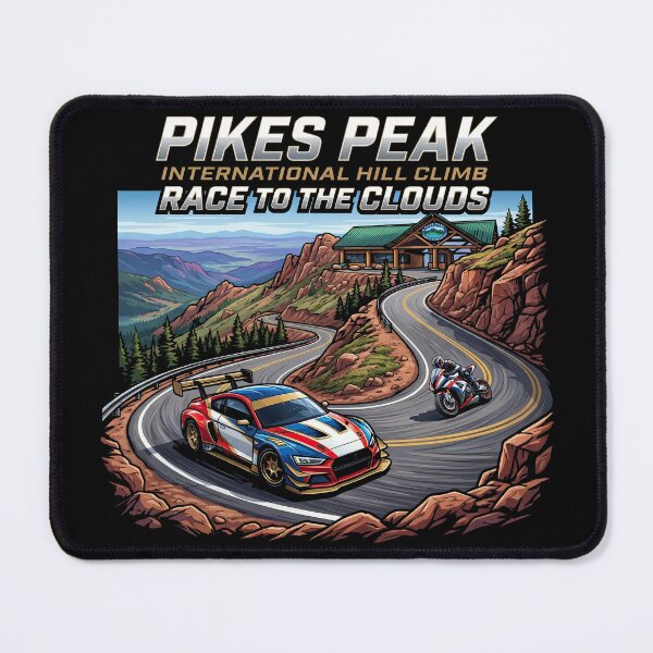 Item preview, Pikes Peak Racing Atmosphere Illustration designed and sold by enzoade.