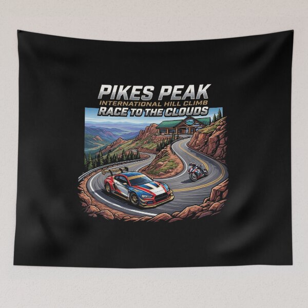 Item preview, Pikes Peak Racing Atmosphere Illustration designed and sold by enzoade.