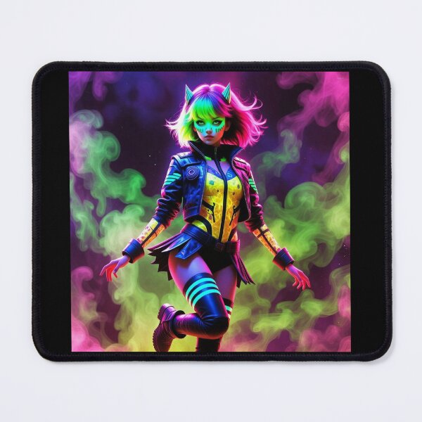 Item preview, Cyber-Nuclear Fusion: Toxic Neon Overdrive designed and sold by RadaQueen.