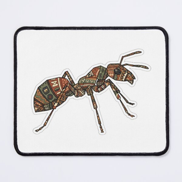 Item preview, Ethnic Warrior Ant – Detailed Insect Illustration for Boho Style designed and sold by bsbd-action.
