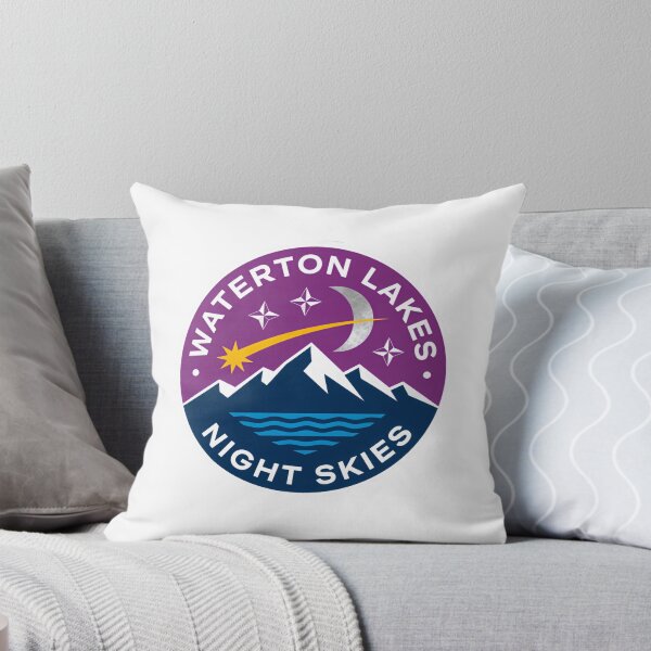 Item preview, Waterton Lakes National Park Hell-Roaring Canyon Path Night Skies designed and sold by Simsimah26Parks.