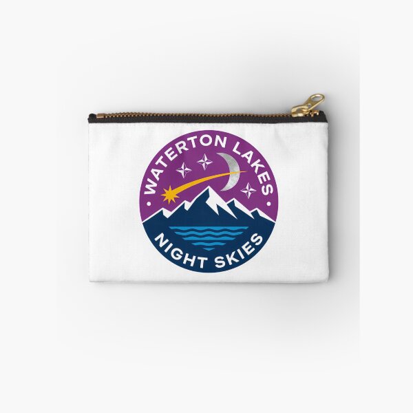 Item preview, Waterton Lakes National Park Hell-Roaring Canyon Path Night Skies designed and sold by Simsimah26Parks.