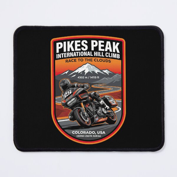 Item preview, Pikes Peak Summit Racing Energy Illustration designed and sold by enzoade.