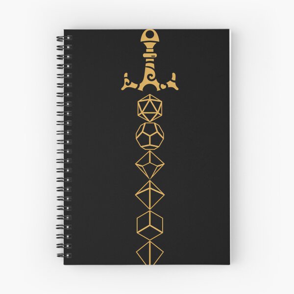 Item preview, Dice Set Sword Tabletop Rpg Gaming designed and sold by 0sy0hon.