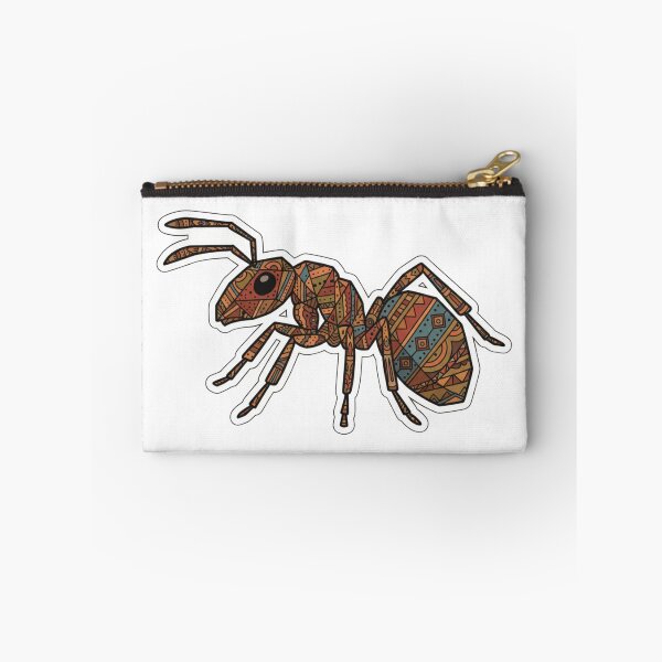 Item preview, Mystic Ant with Patterns – Boho Insect Design for Personal Accessories designed and sold by bsbd-action.