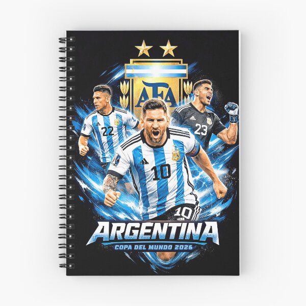Item preview, Argentina National Team World Cup 2026 Football Art designed and sold by Not Hugo.