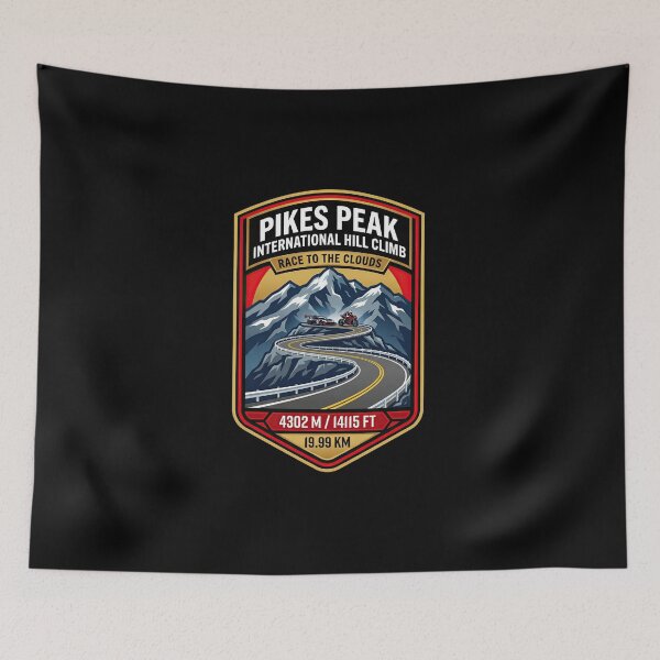 Item preview, Pikes Peak Motorsport Performance Illustration designed and sold by enzoade.