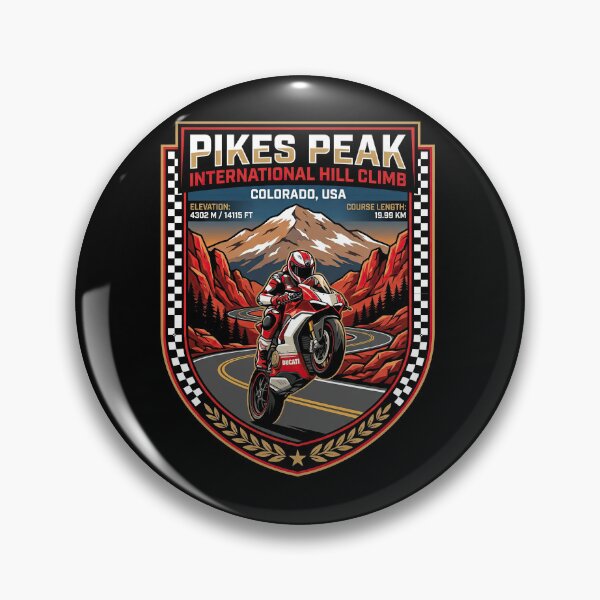 Item preview, Legendary Hill Climb Pikes Peak Motorsport Design designed and sold by enzoade.