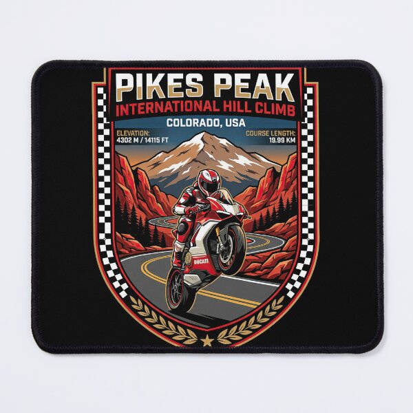 Item preview, Legendary Hill Climb Pikes Peak Motorsport Design designed and sold by enzoade.