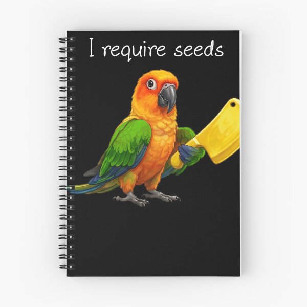 Item preview, Funny Jenday Conure Parrot Require Seeds Bird Lover designed and sold by TerryConnells.