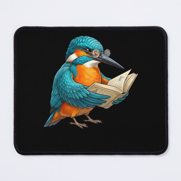 Item preview, Funny Kingfisher Reading Book Bird Lover Birding designed and sold by TerryConnells.