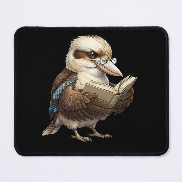Item preview, Funny Kookaburra Reading Book Bird Lover Birding designed and sold by TerryConnells.