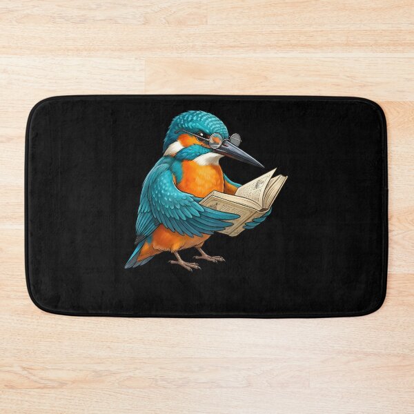 Item preview, Funny Kingfisher Reading Book Bird Lover Birding designed and sold by TerryConnells.