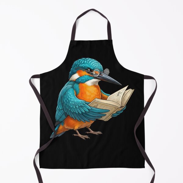 Item preview, Funny Kingfisher Reading Book Bird Lover Birding designed and sold by TerryConnells.