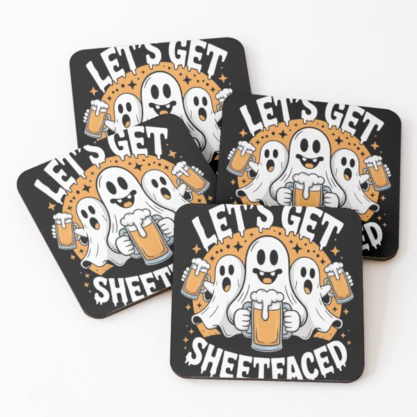 Item preview, Let's Get Sheet Faced Halloween Drinking designed and sold by SignaturalGen.